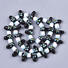 Handmade Lampwork Beads Strands LAMP-R142-04A-2