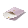 PU Imitation Leather Jewelry Storage Bags ABAG-P006-01A-02-3