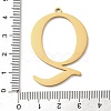 304 Stainless Steel Pendants STAS-C157-01G-Q-3