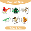 6Pcs 6 Styles Home Decorations LAMP-HS0001-18B-2