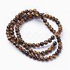 Natural Tiger Eye Beads Strands GSR4mmC014-AB+-3