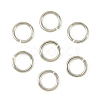 SHEGRACE Brass Open Jump Rings XGR0081P-15P-1