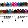 Natural Banded Agate/Striped Agate Beads Strands G-E605-A02-01I-5