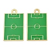 Alloy Enamel Pendants FIND-I065-01J-G-1