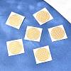 Self Adhesive Brass Stickers DIY-E015-39B-3