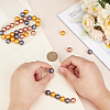 45Pcs 3 Colors Silicone Beads SIL-PH0001-23-3