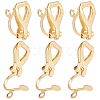 40Pcs 304 Stainless Steel Clip-on Earring Findings STAS-BBC0003-39-1