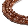 Synthetic Goldstone Beads Strands G-H042-B36-01-4