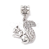 Tibetan Style Alloy Pendants PALLOY-JF02592-02-1