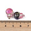 Transparent Resin Enamel Beads RESI-L047-13-3