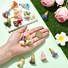 16Pcs 16 Colors Cotton Tassel Pendants FIND-YW0010-28-4