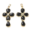 Natural Obsidian Pendants GG-CBA9F30-02G-15-1