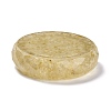 Resin with Natural Citrine Chip Stones Ashtray DJEW-F015-06G-3