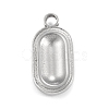 Non-Tarnish 304 Stainless Steel Pendants STAS-F287-50P-2