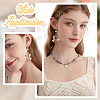 14Pcs Brass Star Stud Earring Findings KK-BBC0009-47-5