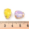 Teardrop Opal Sew On Rhinestones RGLA-G024-06A-G-3