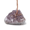 Natural Green Aventurine Chips Tree of Life Decorations DJEW-P022-03A-02-3