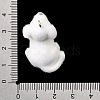 Flocking Opaque Resin Pendants RESI-G128-01M-3