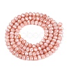 Anti-Tarnish Electroplate Rondelle Glass Beads Strands EGLA-T021-3mm-17-15-2