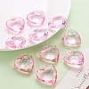 Transparent Acrylic Pendants TACR-T024-03B-903-6