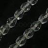 Glass Beads Strands EGLA-E010-8x12mm-09-1