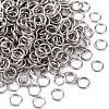 Tarnish Resistant 304 Stainless Steel Open Jump Rings STAS-Q186-02-4x0.6mm-2