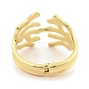 Alloy Wide Bangles for Women BJEW-L629-10G-3