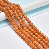Glass Round Beads Strands GLAA-M044-01E-2