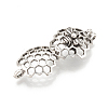 Alloy Locket Pendants X-PALLOY-S062-55AS-2