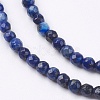 Natural Lapis Lazuli Beads Strands X-G-K020-3mm-23-3