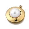 Plastic Pearl Pendants LS-STAS-Q360-03E-G-2