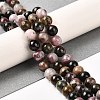 Natural Multicolor Tourmaline Beads Strands G-B048-B02-01-2