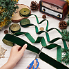 12M 4 Styles Polyester Single Face Velvet Ribbon OCOR-BC0005-56A-3
