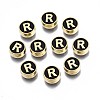 Alloy Enamel Beads ENAM-N052-006-02R-RS-1