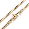 304 Stainless Steel Box Chain Necklaces X-STAS-O053-27G-2