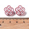 Spray Painted Alloy Enamel Bead PALLOY-H134-59-3
