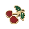 304 Stainless Steel Enamel Charms STAS-I338-01G-01-2