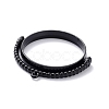 Alloy Open Back Bezel Pendants PALLOY-Z003-12EB-2