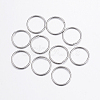 Tarnish Resistant 304 Stainless Steel Open Jump Rings STAS-P151-05-1