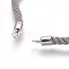 Cotton Cord Bracelet Making KK-F758-03J-P-2