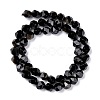 Natural Golden Sheen Obsidian Beads Strands G-C229-01B-3