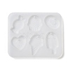 Ice Cream/Cake/Donut Pendant DIY Silicone Mold DIY-K073-09C-2