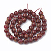 Natural Chalcedony Beads Strands G-S333-10mm-014D-2