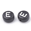 Opaque Acrylic Beads X-SACR-N002-02E-1