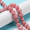 Natural Argentina Rhodochrosite Beads Strands G-L554-03A-01-4