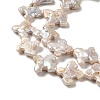 Natural Baroque Pearl Keshi Pearl Beads Strands PEAR-E016-005-3