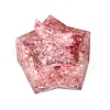 Resin Storage Box & Natural Rose Quartz Chips Decorations PW-WG11533-03-1