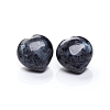 Natural Larvikite Heart Love Palm Worry Stone G-I274-46C-3