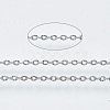 Tarnish Resistant 304 Stainless Steel Chains CHS-S001-12B-P-2