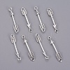 Tibetan Style Alloy Arrow Links connectors TIBE-3497-AS-LF-1
